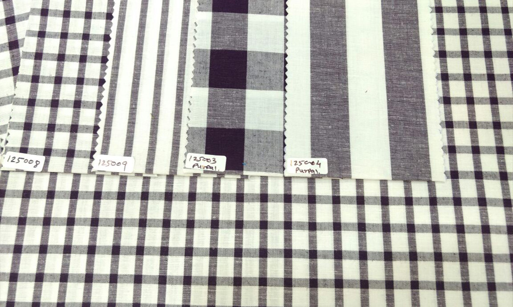 Yarn dyed stripes Patel Texcon